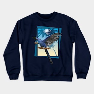 Hyacinth macaw Crewneck Sweatshirt